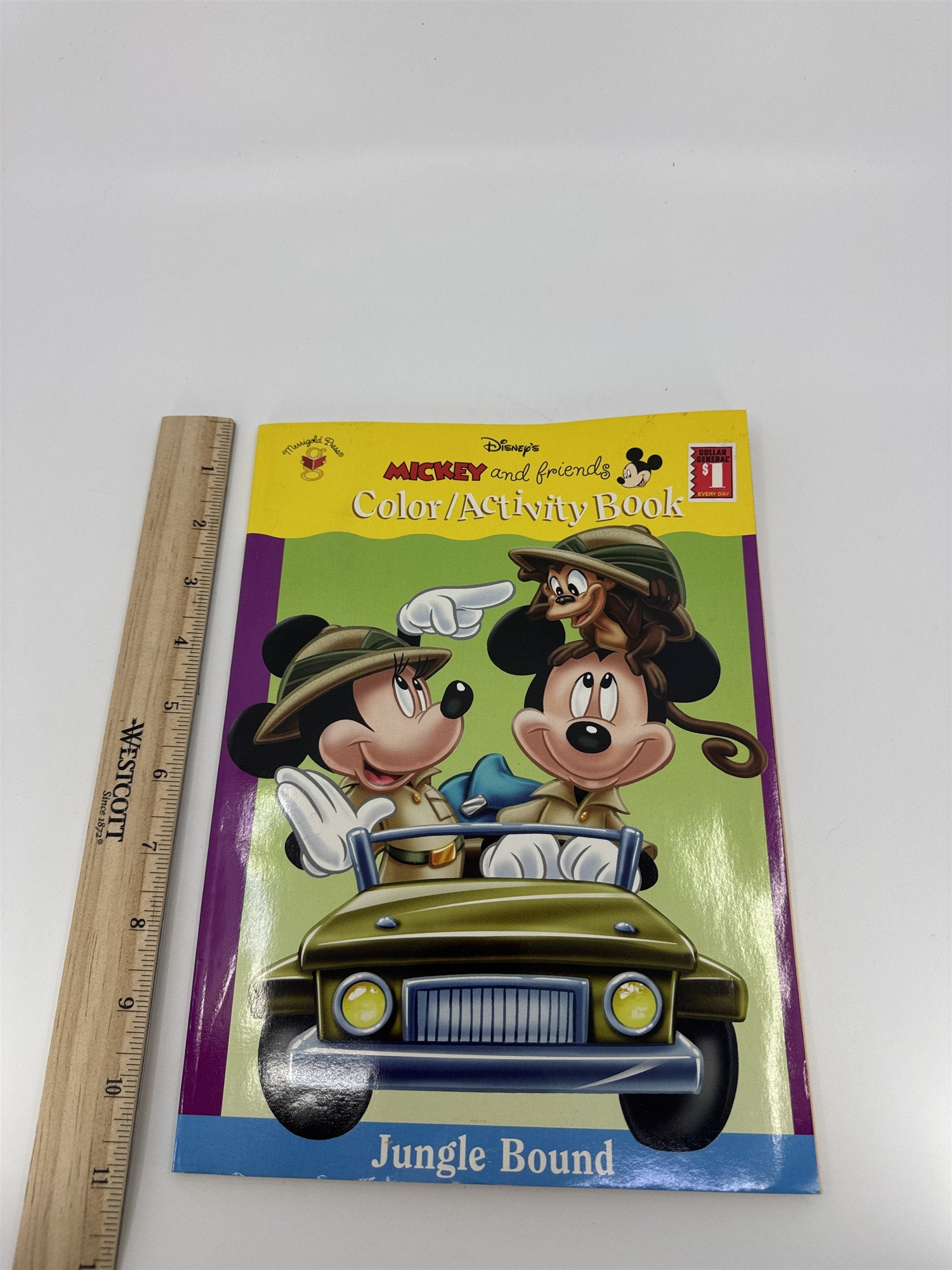 Disney's Mickey Mouse And Friends Color/Activity Book Jungle Bound