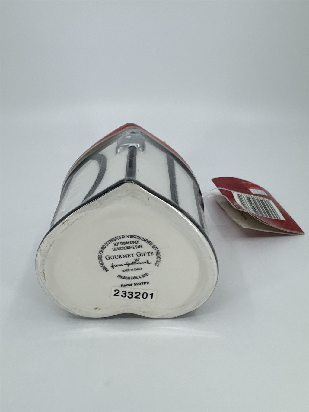 Vintage Hallmark Valentine's Day Cat Heart Lock Candy Trinket Box W/ Tag
