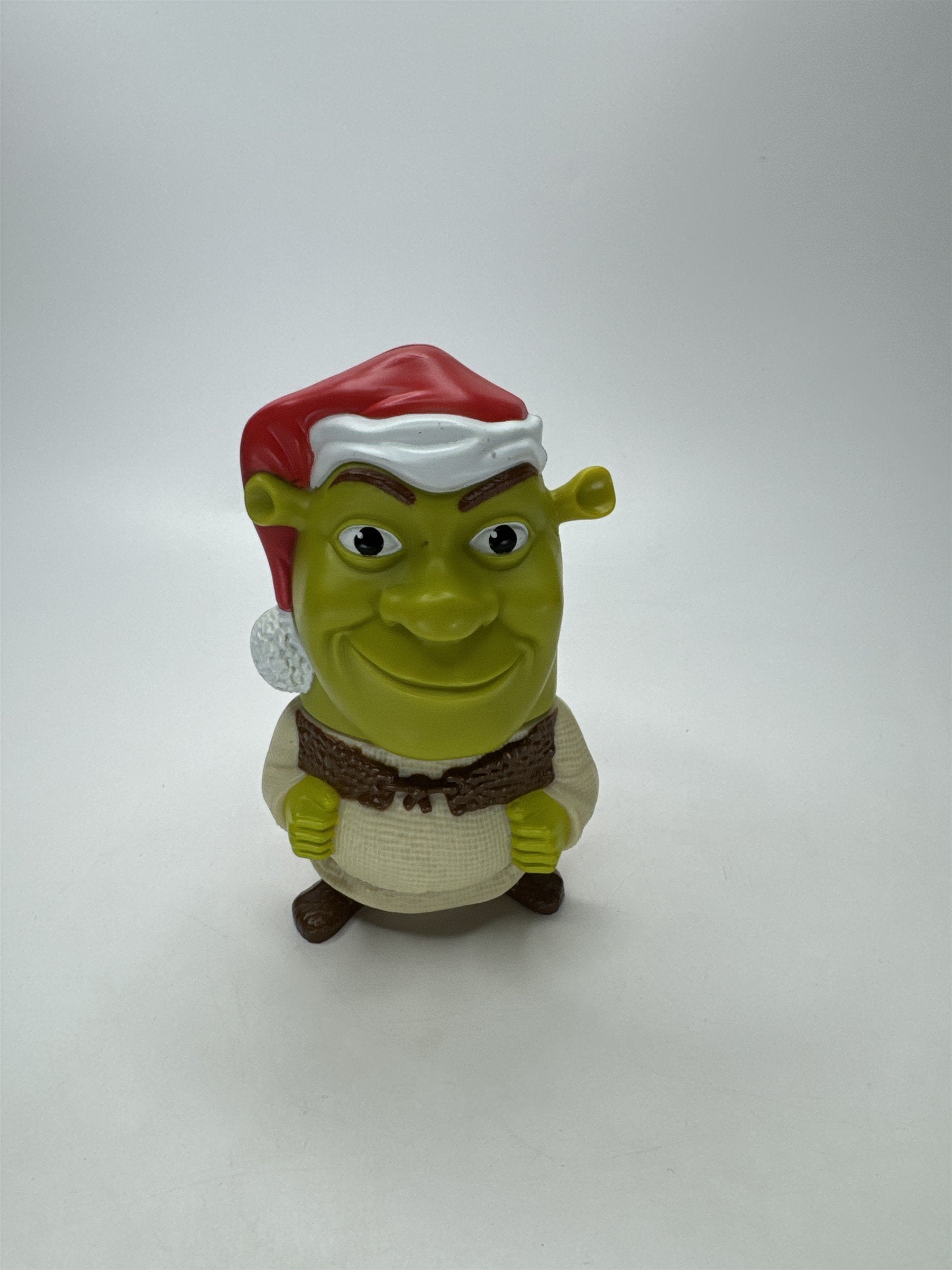 McDonald's SHREK the THIRD Santa Christmas Happy Meal Figure HTF