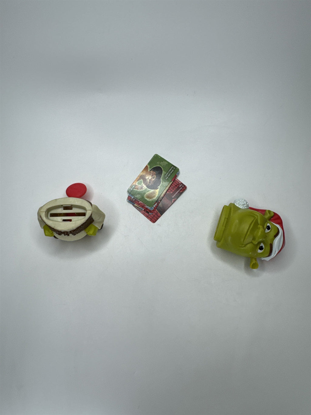 McDonald's SHREK the THIRD Santa Christmas Happy Meal Figure HTF