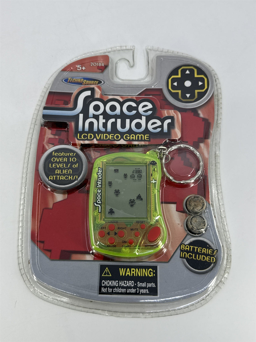 Space Intruder LCD Video Game Over 10 Levels Of Alien Attacks By Techno Source