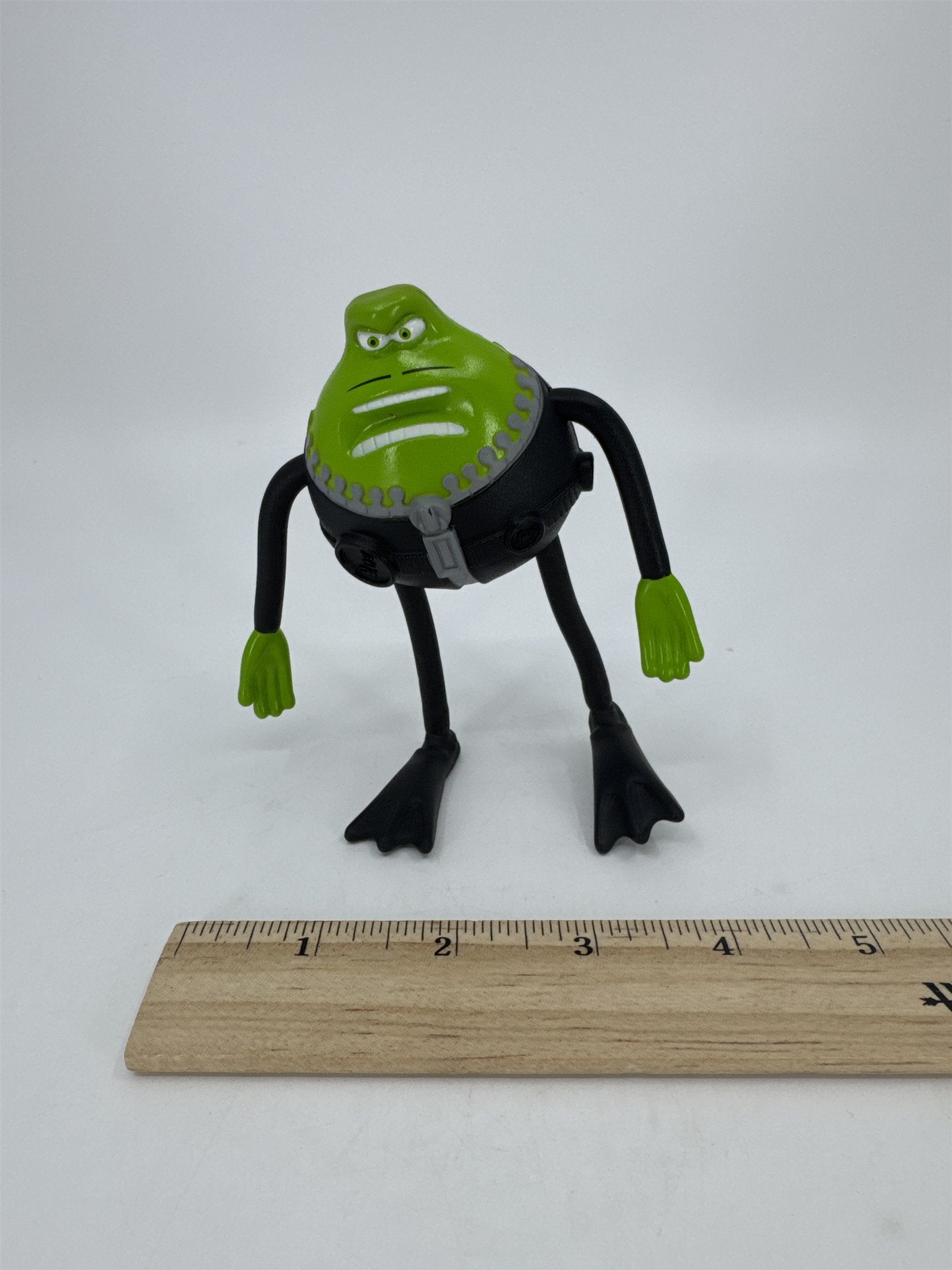 2006 Le Frog Variant Mcdonald's Happy Meal Toy Flushed Away Action Figure