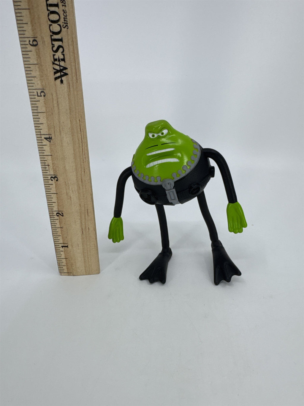 2006 Le Frog Variant Mcdonald's Happy Meal Toy Flushed Away Action Figure