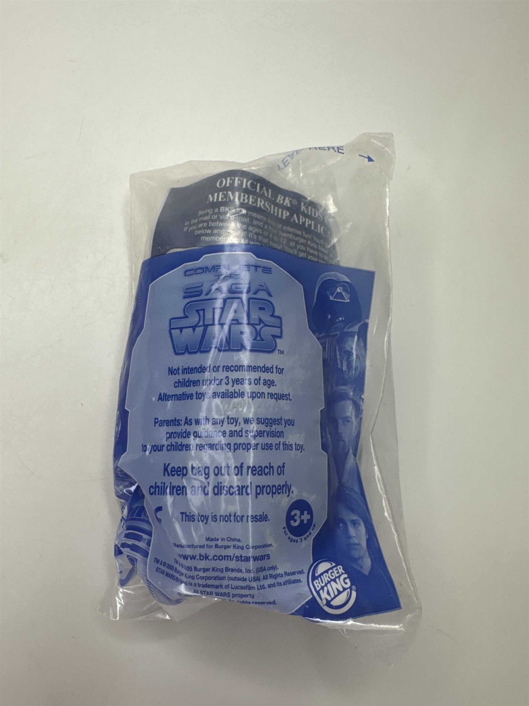 Star Wars Saga 2005 Burger King BK Kids Meal Toy Sealed NIP Vintage HTF