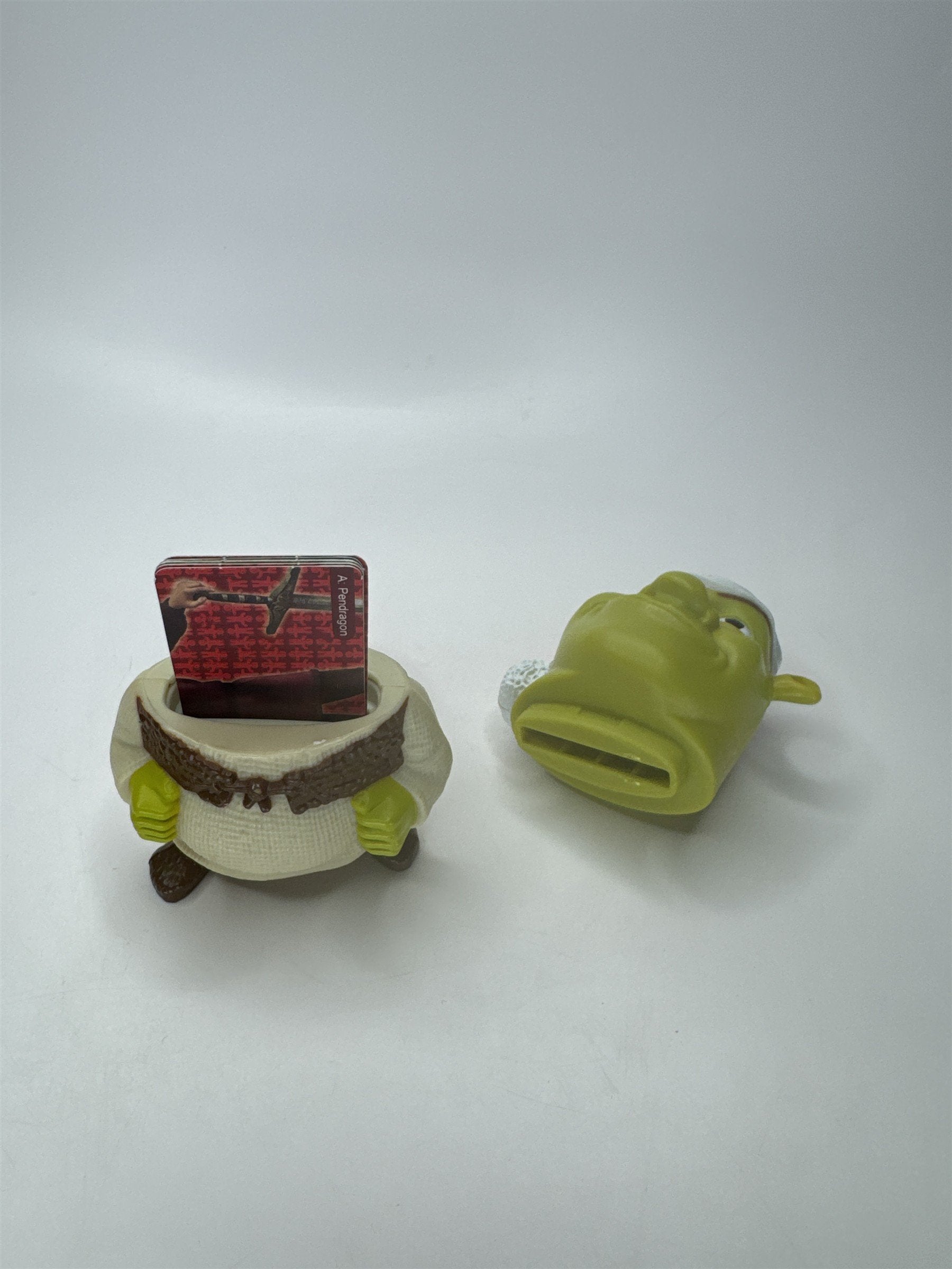 McDonald's SHREK the THIRD Santa Christmas Happy Meal Figure HTF