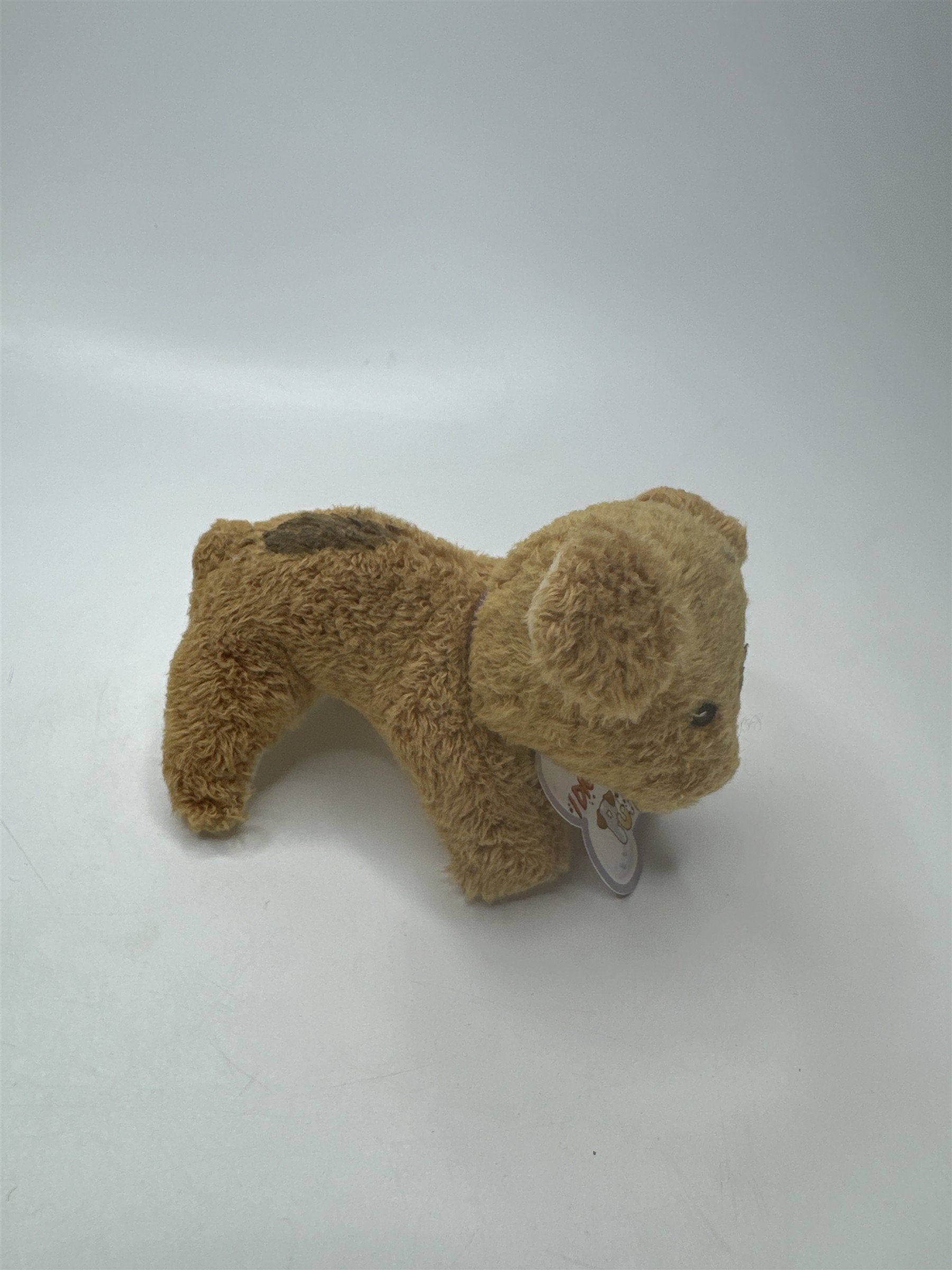Small I Ruff You Puppies Brown Dog Mini Plush Toy Stuffed Animal