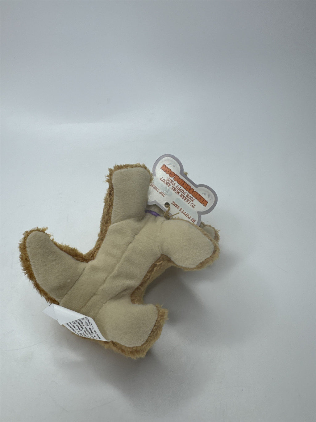 Small I Ruff You Puppies Brown Dog Mini Plush Toy Stuffed Animal