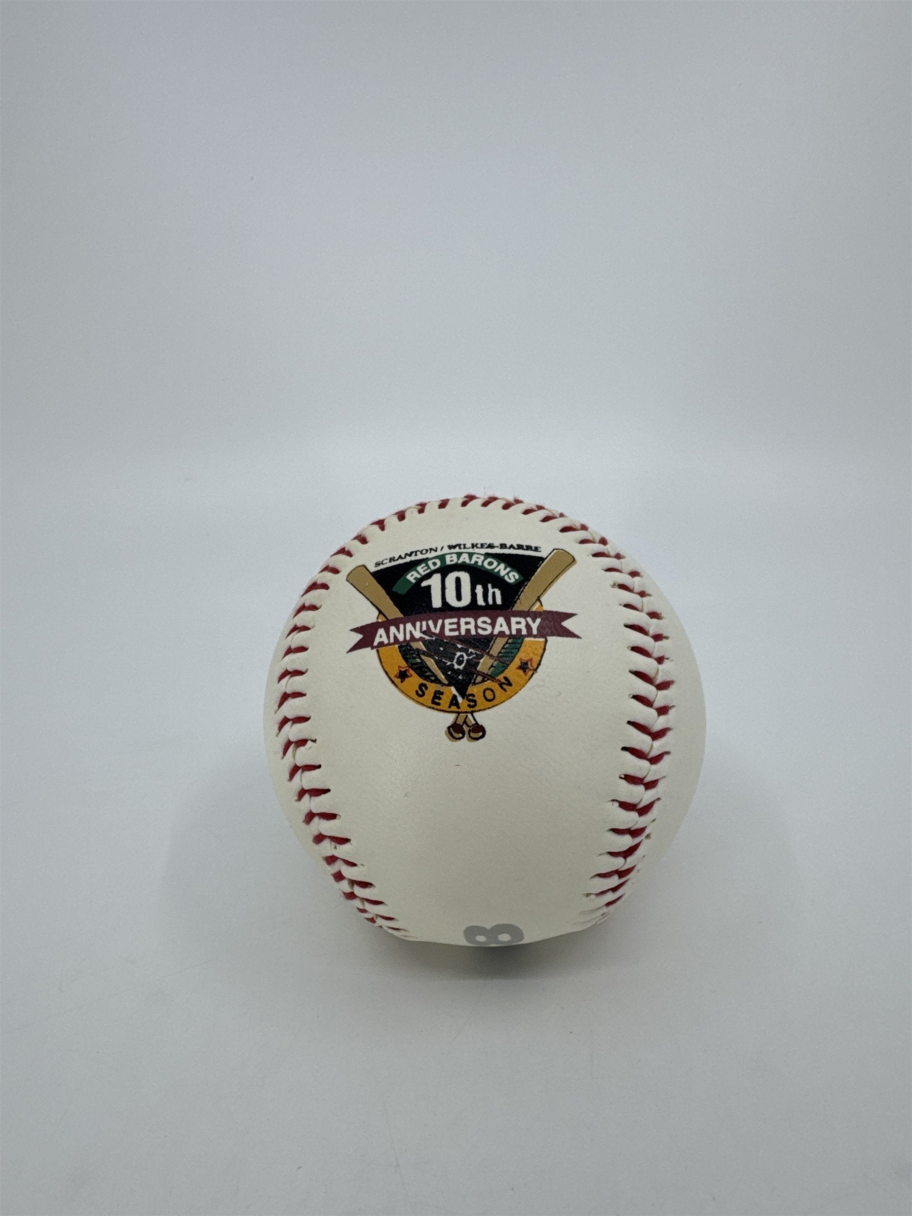 Vintage Scranton/Wilkes-Barre Red Barons Baseball 10th Anniversary Baseball