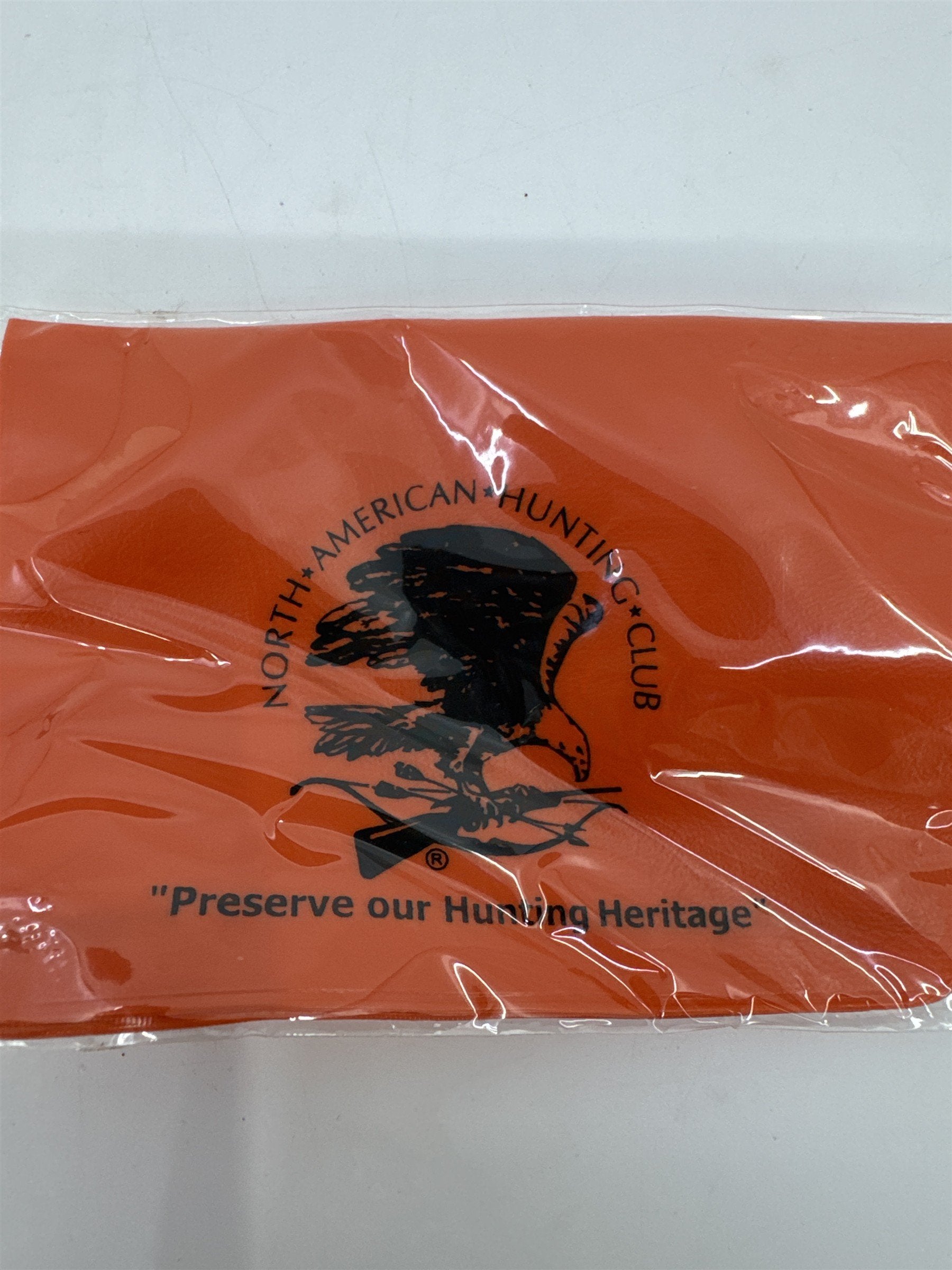 North American Hunting Club Preserve For Hunting Heritage Orange Card Holder