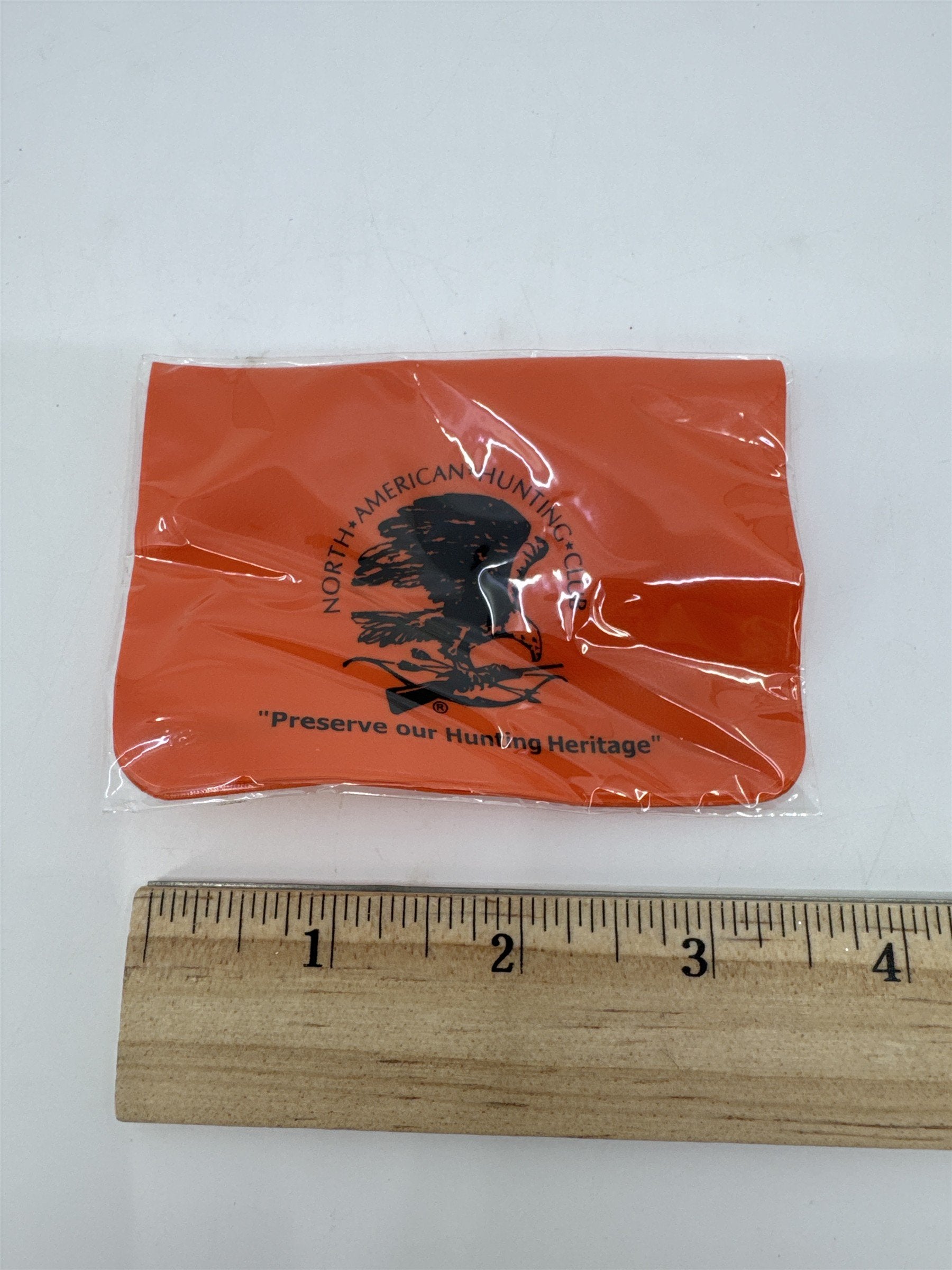 North American Hunting Club Preserve For Hunting Heritage Orange Card Holder