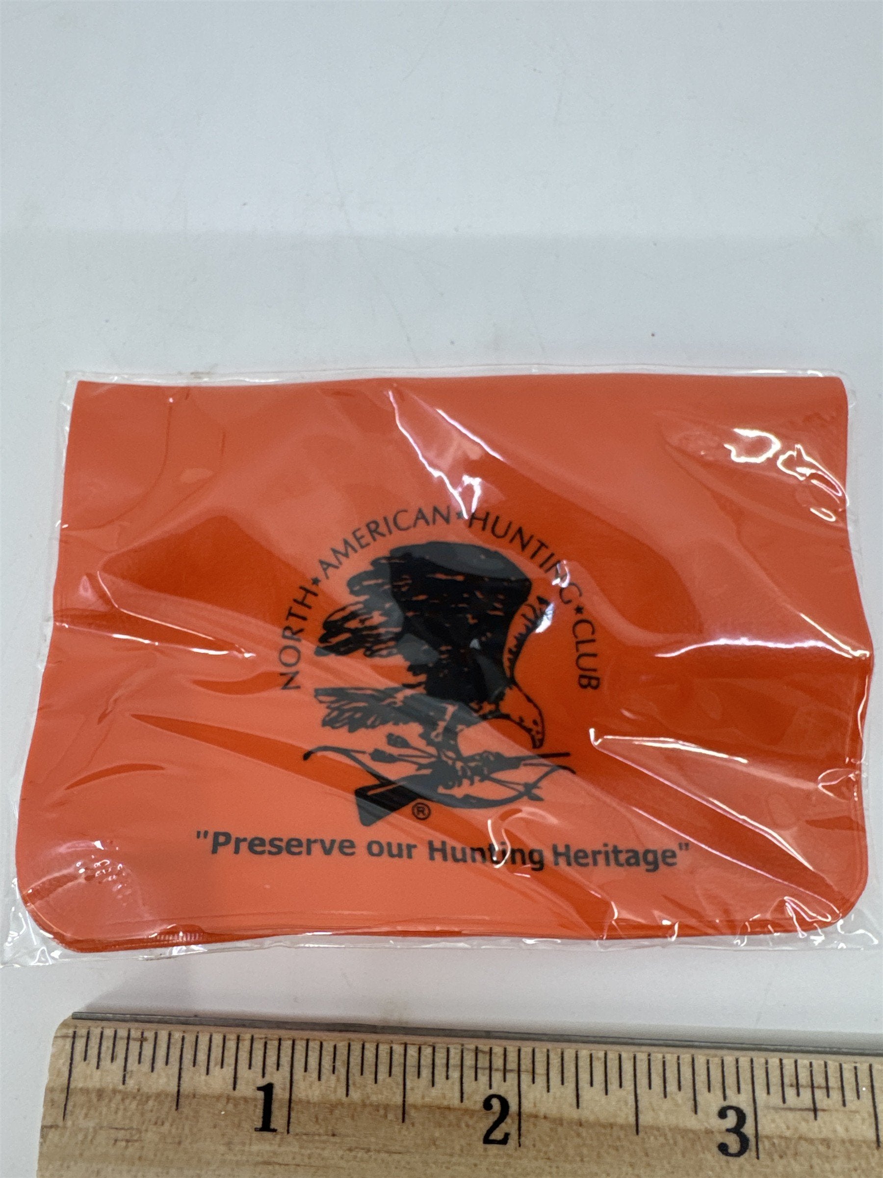 North American Hunting Club Preserve For Hunting Heritage Orange Card Holder