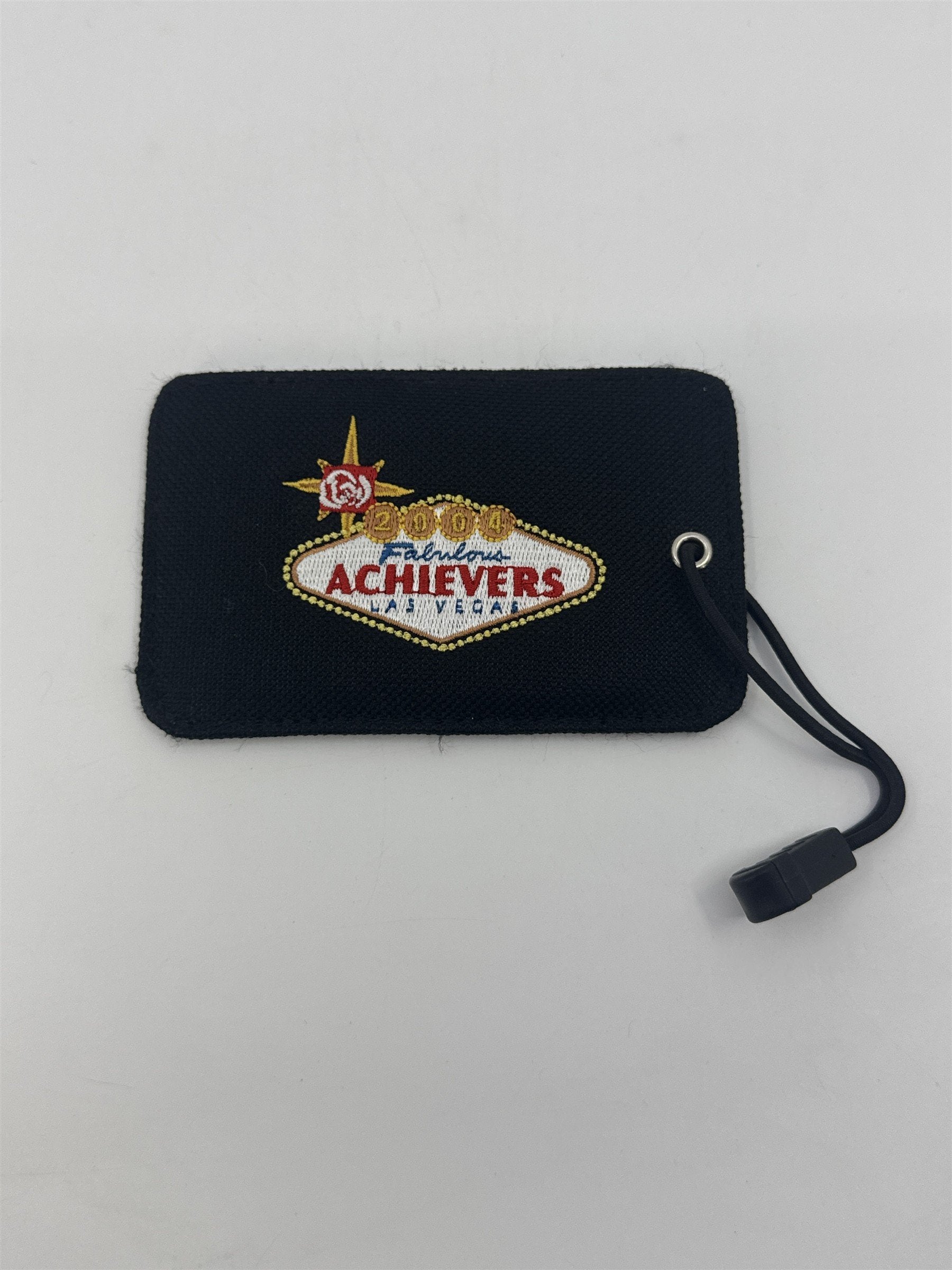 Vintage 2004 Black Home Interiors Achievers Luggage Tag Fabulous Las Vegas