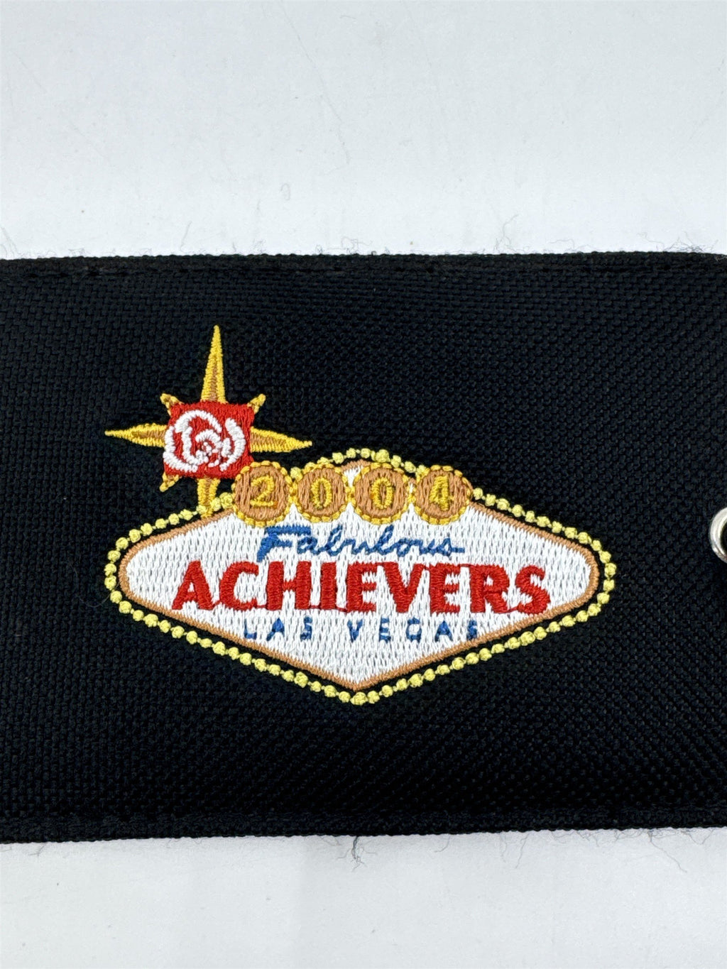 Vintage 2004 Black Home Interiors Achievers Luggage Tag Fabulous Las Vegas