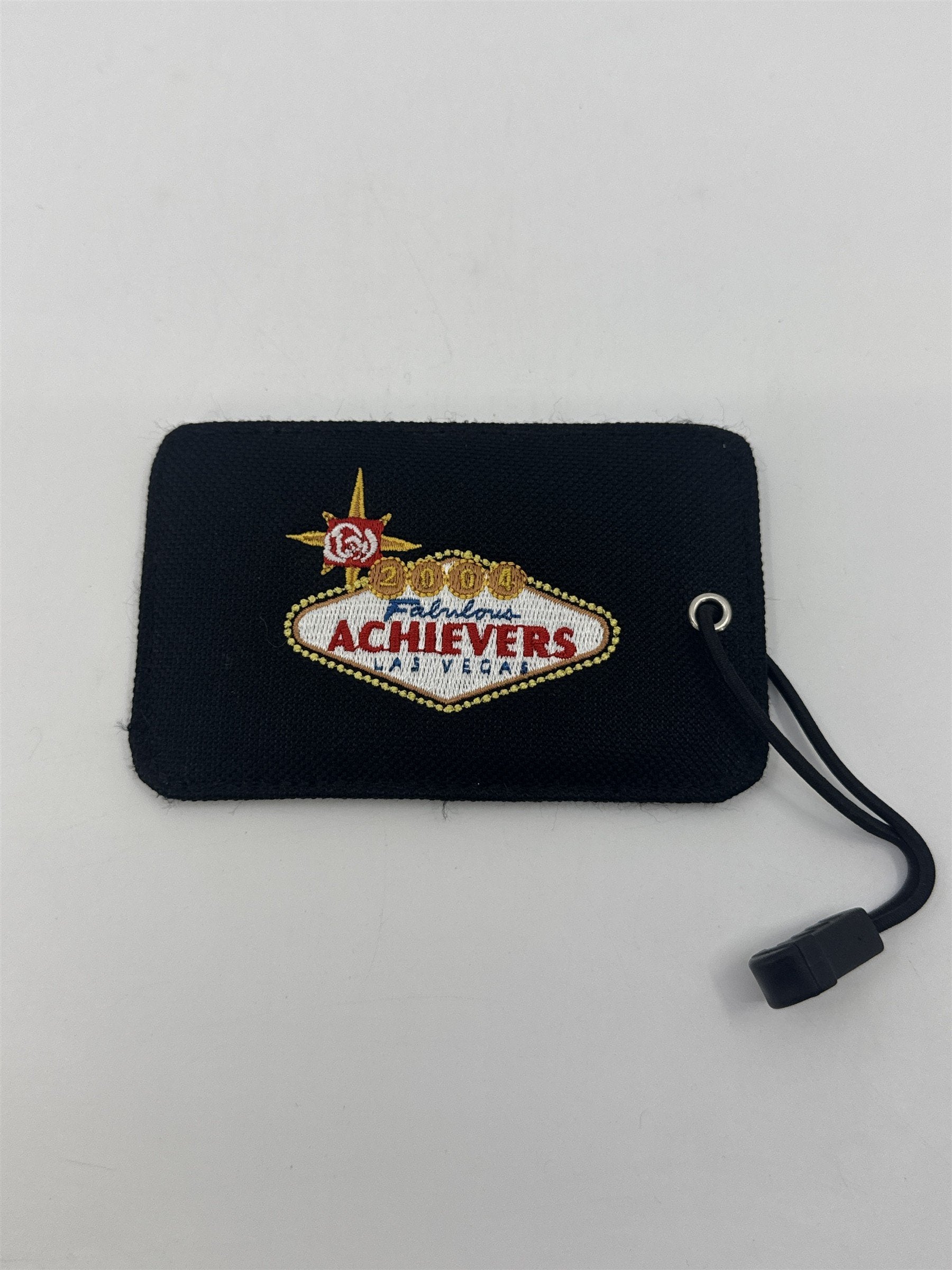 Vintage 2004 Black Home Interiors Achievers Luggage Tag Fabulous Las Vegas