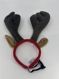 Outward Hound Festive Christmas Reindeer Antler Headband Dog Holiday Headband