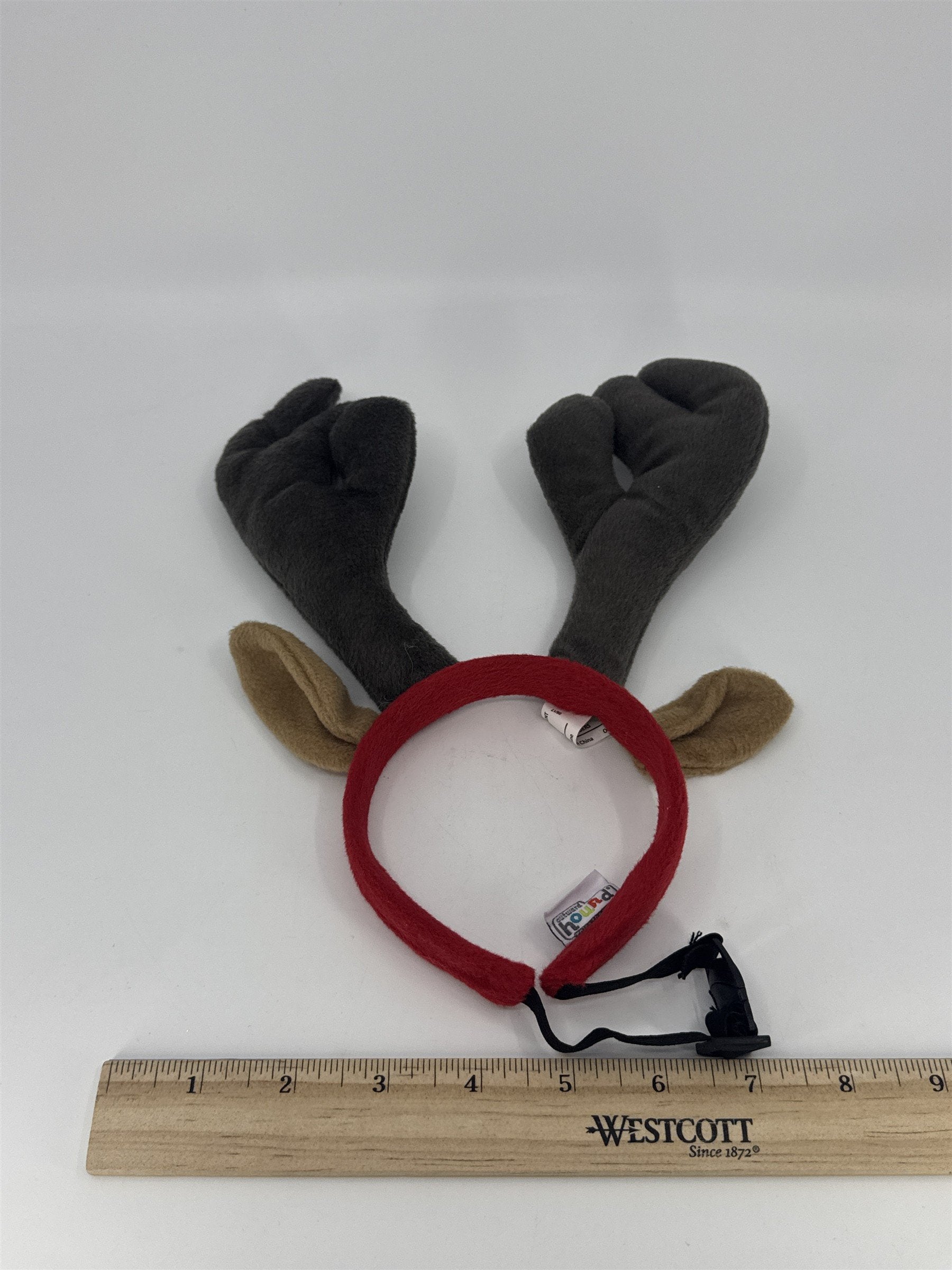 Outward Hound Festive Christmas Reindeer Antler Headband Dog Holiday Headband