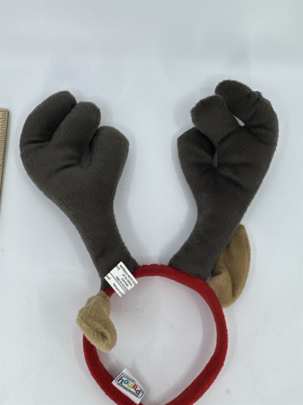 Outward Hound Festive Christmas Reindeer Antler Headband Dog Holiday Headband