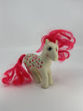 Vintage Hasbro 1987 My Little Pony Sugarberry Twice As Fancy Strawberry Pony