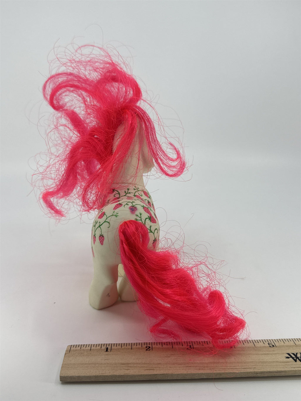 Vintage Hasbro 1987 My Little Pony Sugarberry Twice As Fancy Strawberry Pony