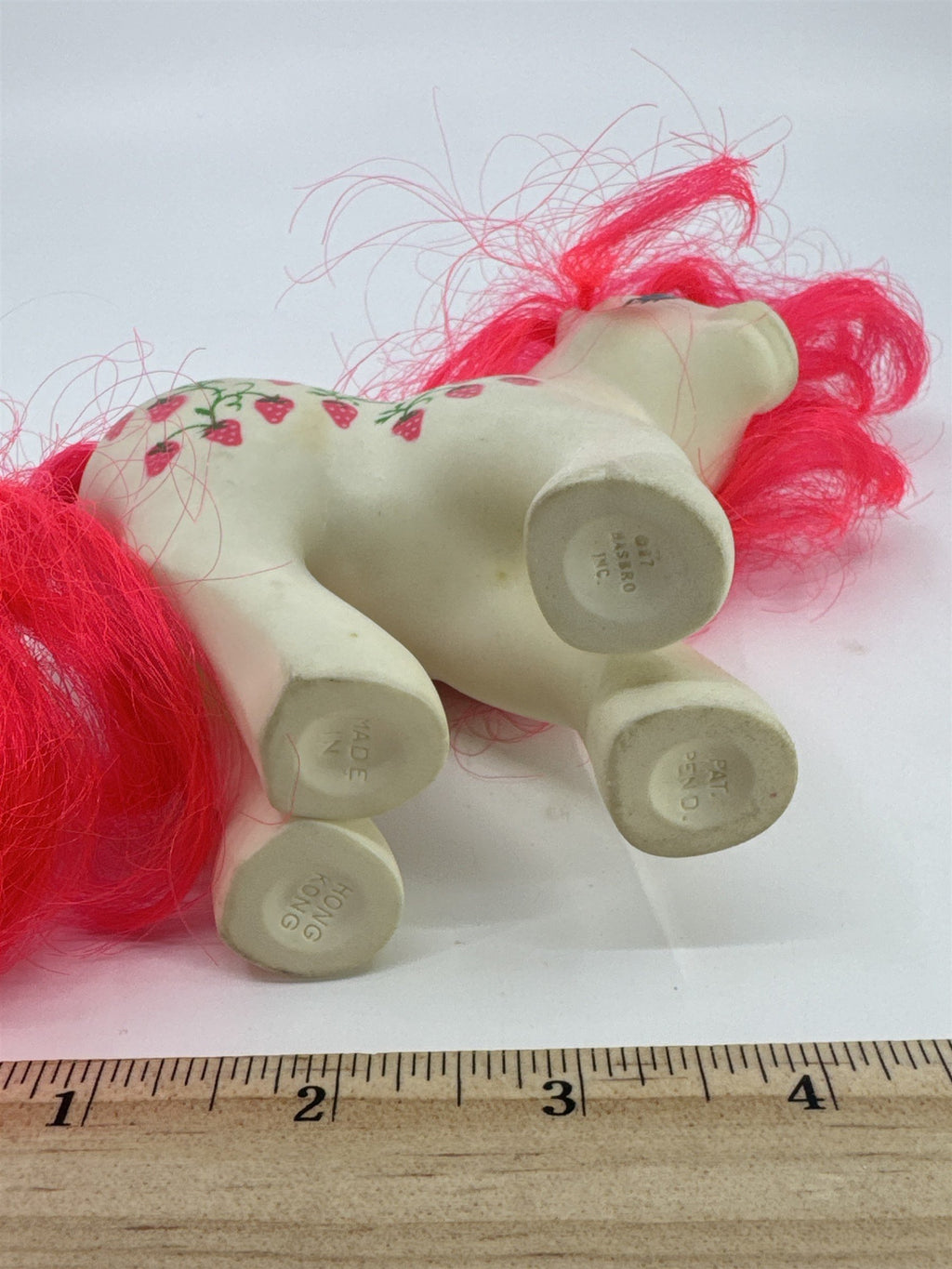 Vintage Hasbro 1987 My Little Pony Sugarberry Twice As Fancy Strawberry Pony