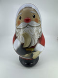 Christmas Santa Clause Tin Storage/Candy Container Holiday Decor