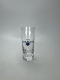 Tequila Corazón de Agave Shot Glass Clear Logo Barware Heavy Base *Bottom Marks*
