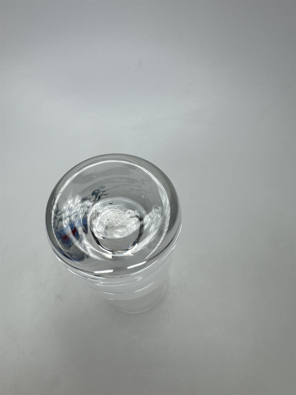Tequila Corazón de Agave Shot Glass Clear Logo Barware Heavy Base *Bottom Marks*