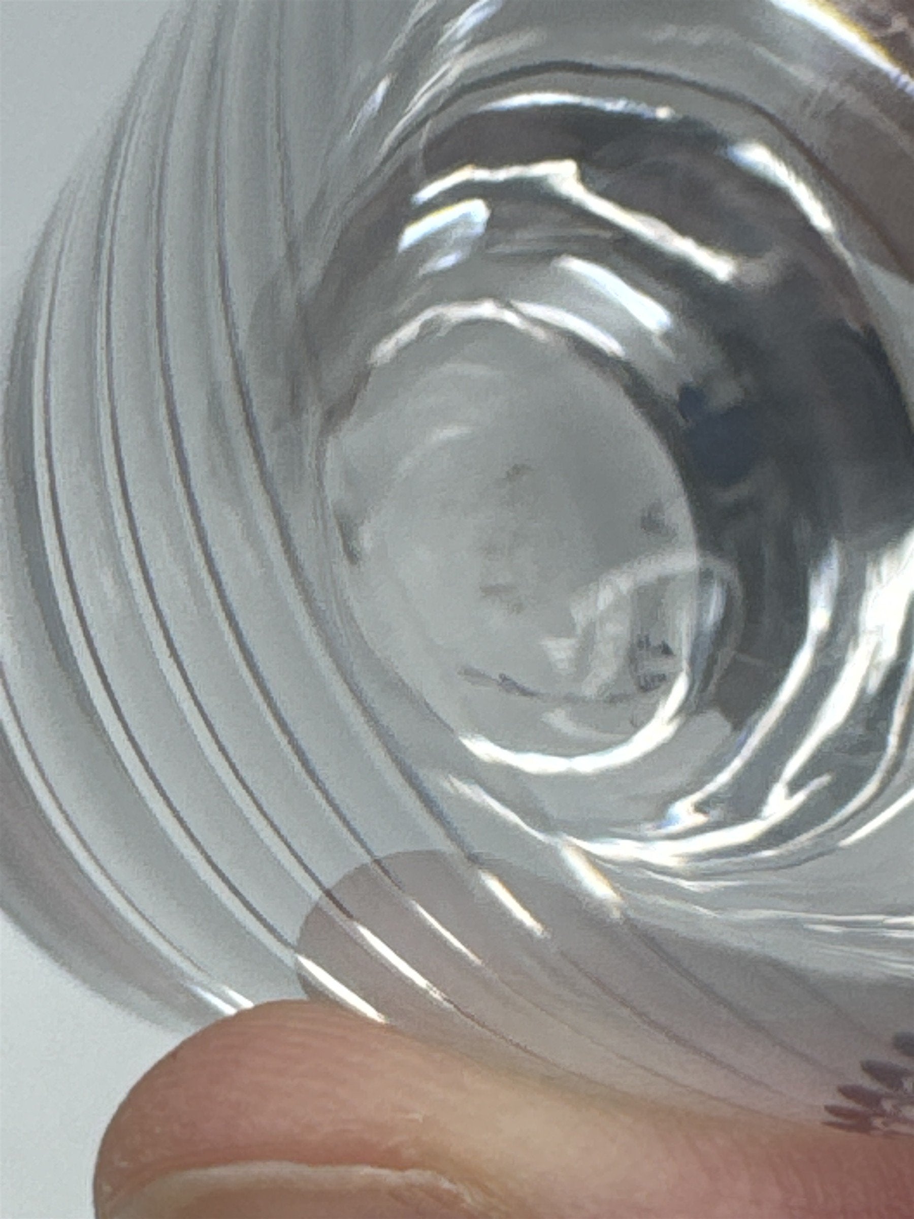 Tequila Corazón de Agave Shot Glass Clear Logo Barware Heavy Base *Bottom Marks*