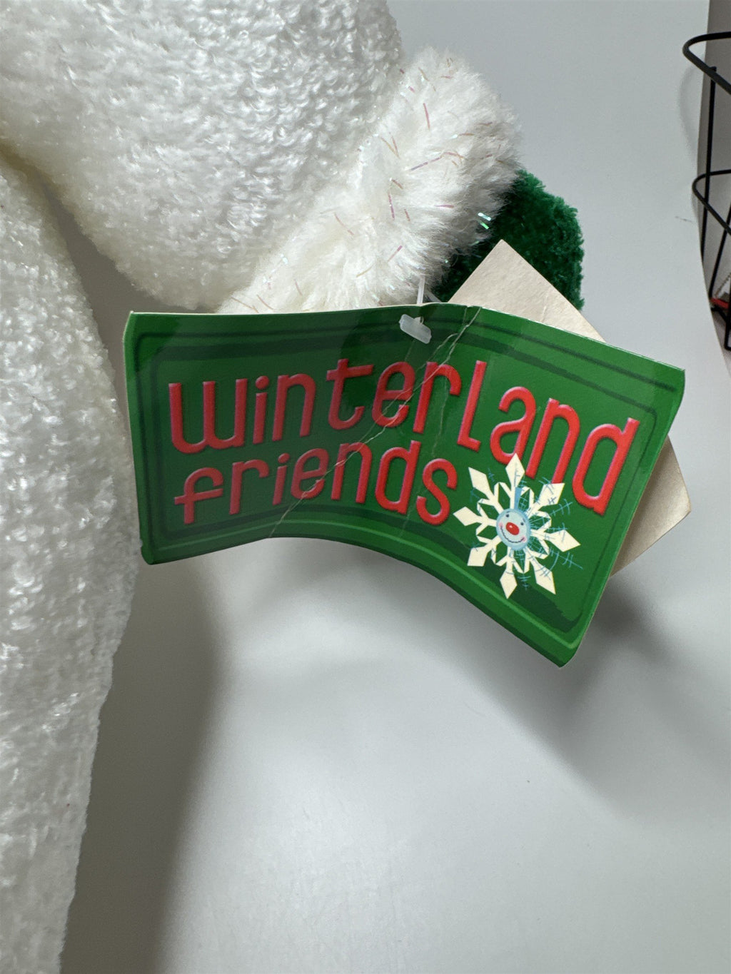 Commonwealth Winterland Friends Snowman Plush Jumbo Vintage 2002 NWT Christmas