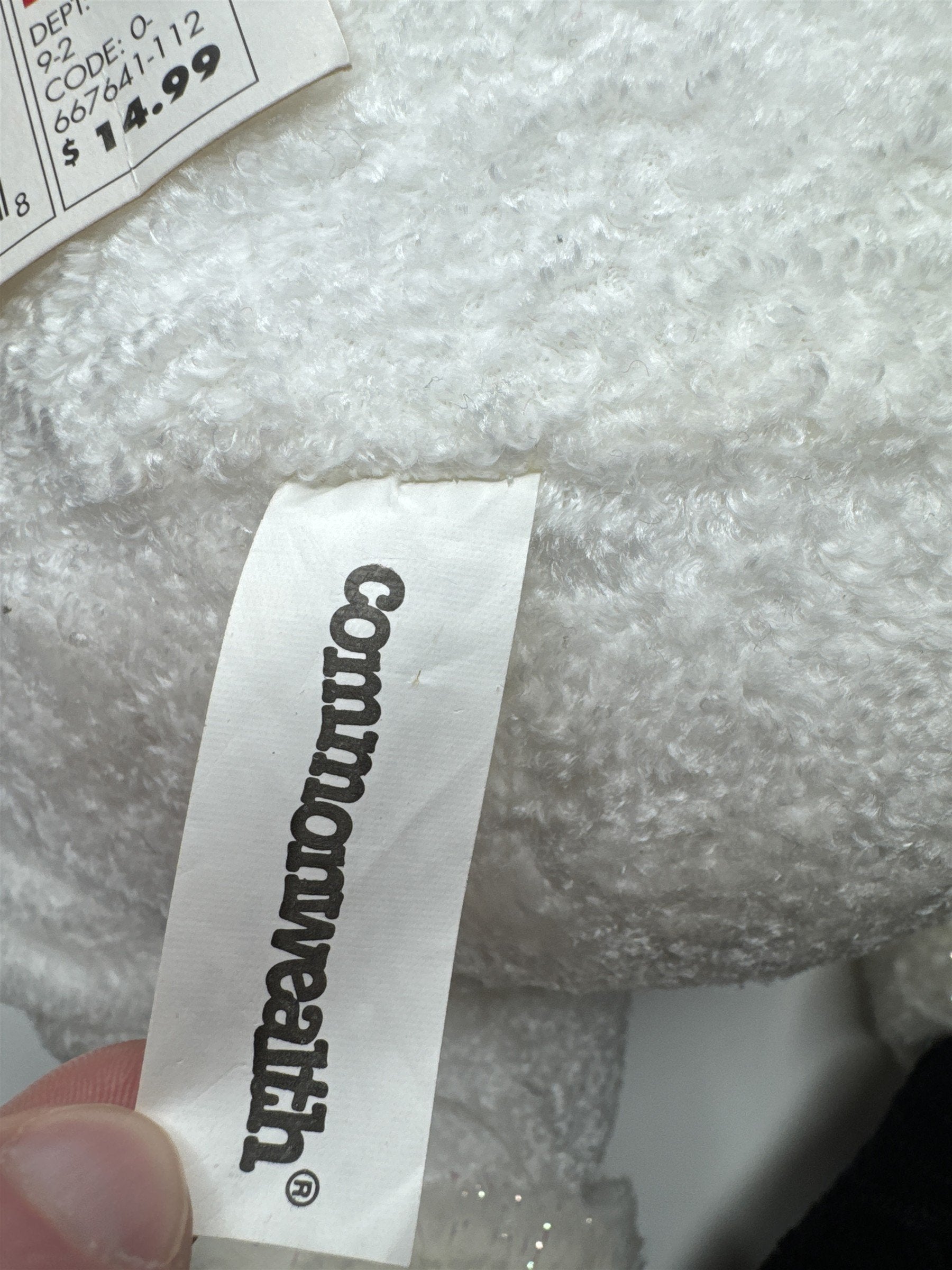 Commonwealth Winterland Friends Snowman Plush Jumbo Vintage 2002 NWT Christmas