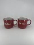 Mr. And Mrs. Claus Red And White Coffee/Cocoa/Drinking Mug Christmas Mugs