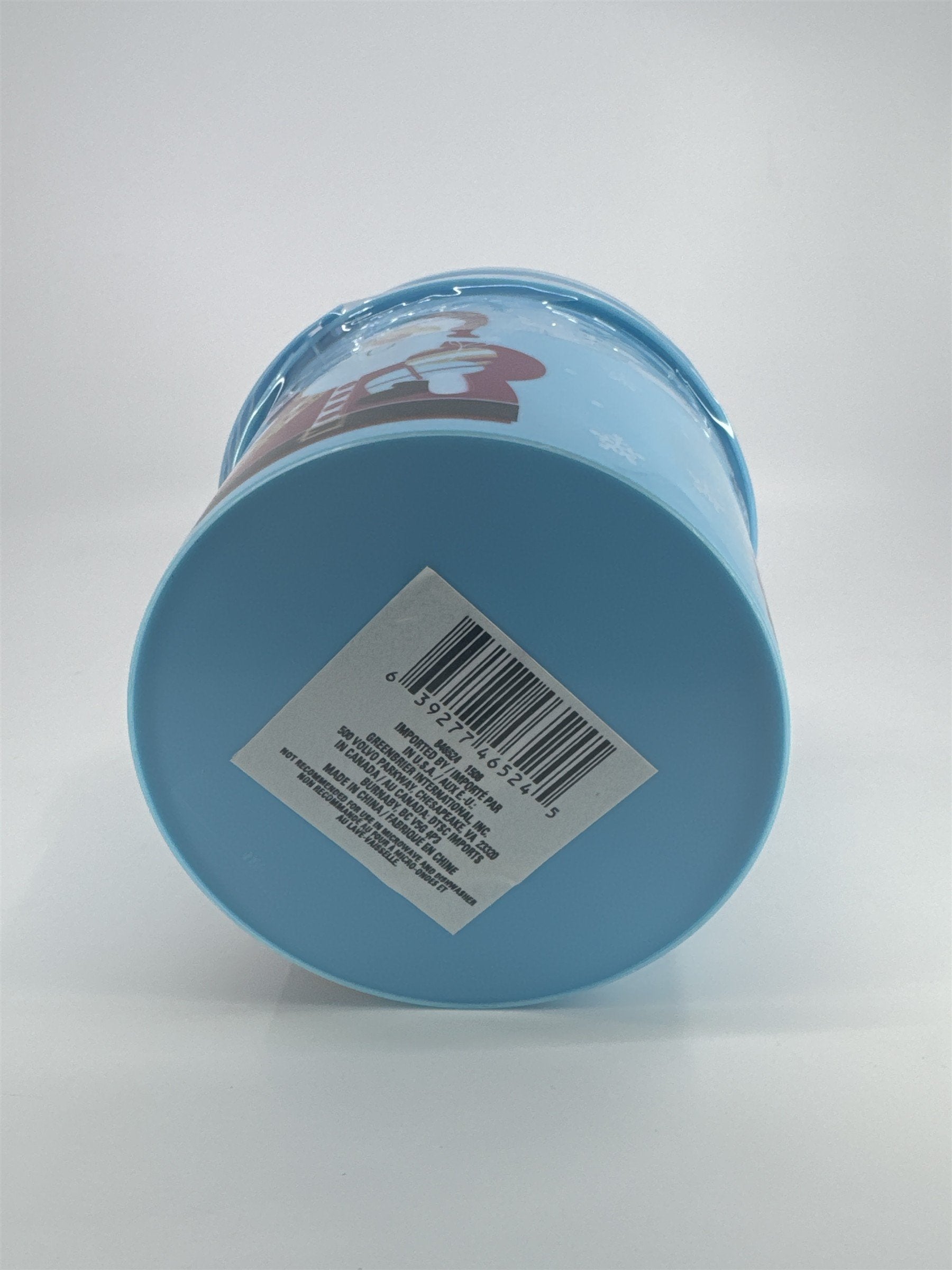 Pack Of Two Santa Claus Blue Holiday/Christmas Pail Gift/Treat Buckets