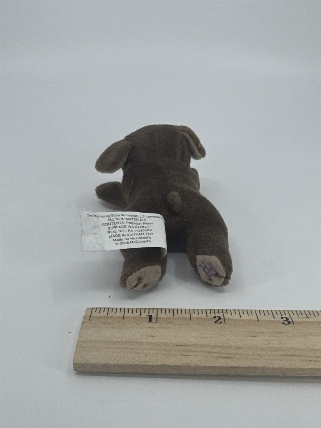 2008 McDonalds Happy Meal Promo Toy Furreal Friends Brown Puppy Dog