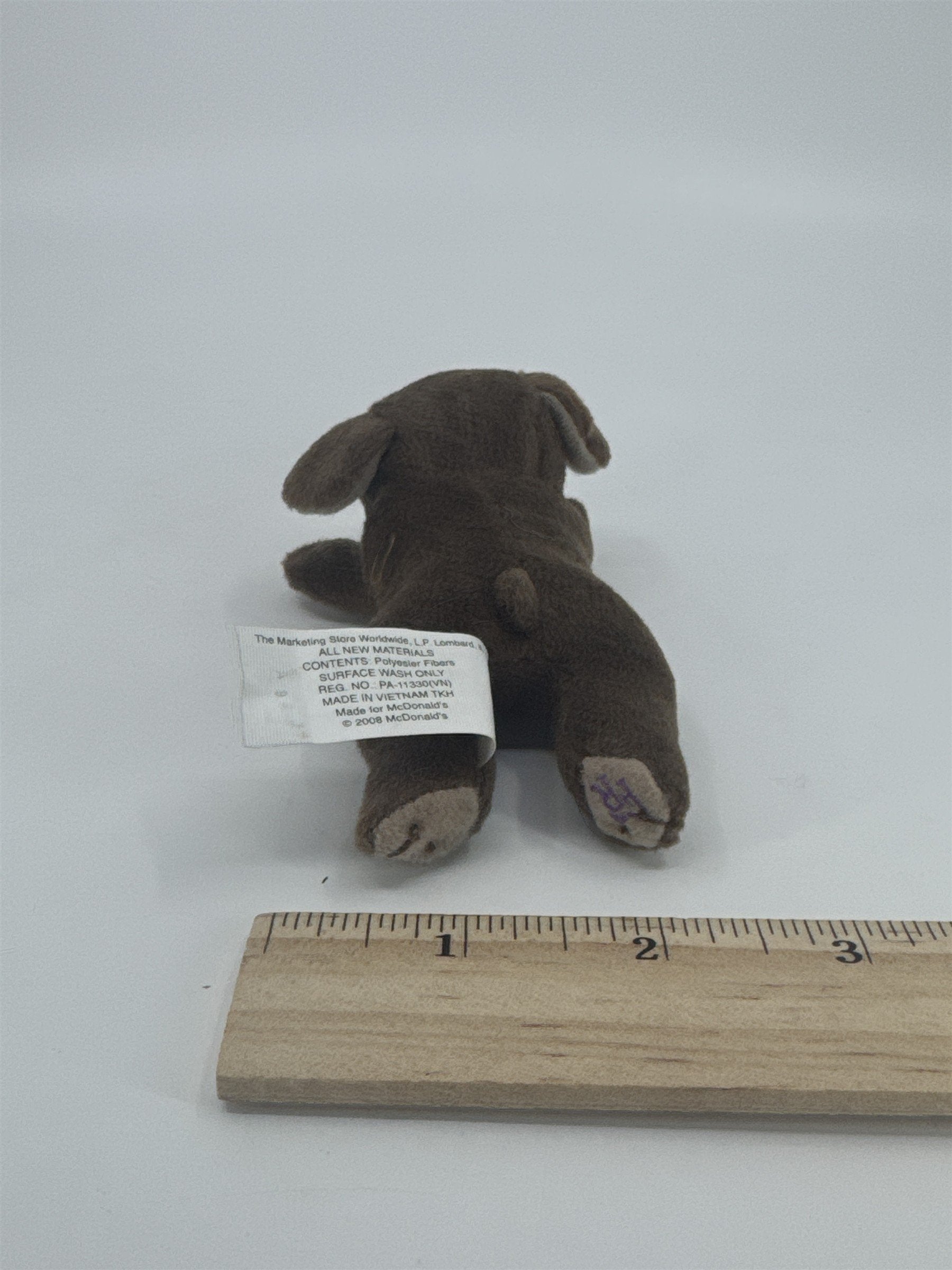 2008 McDonalds Happy Meal Promo Toy Furreal Friends Brown Puppy Dog