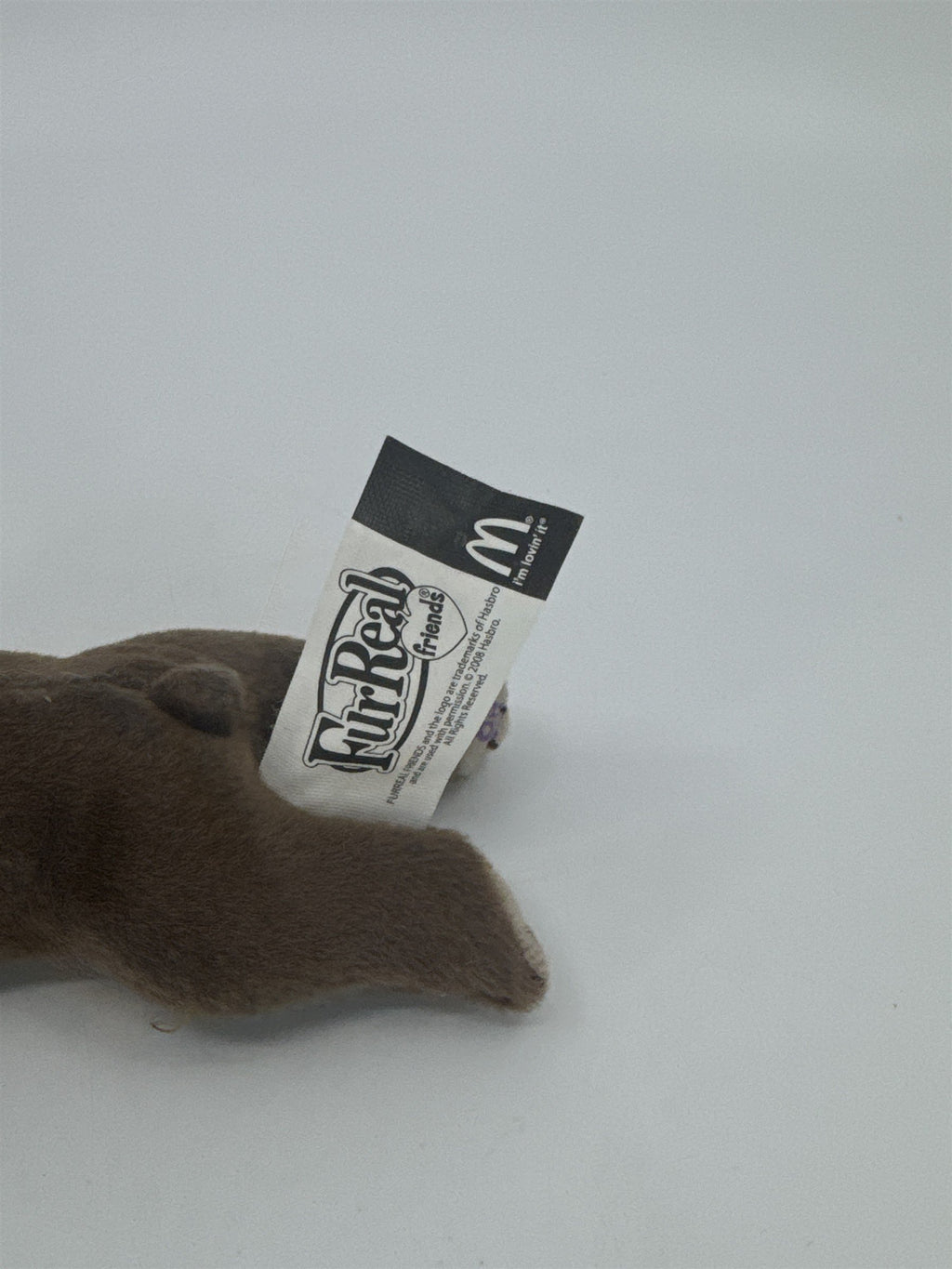 2008 McDonalds Happy Meal Promo Toy Furreal Friends Brown Puppy Dog