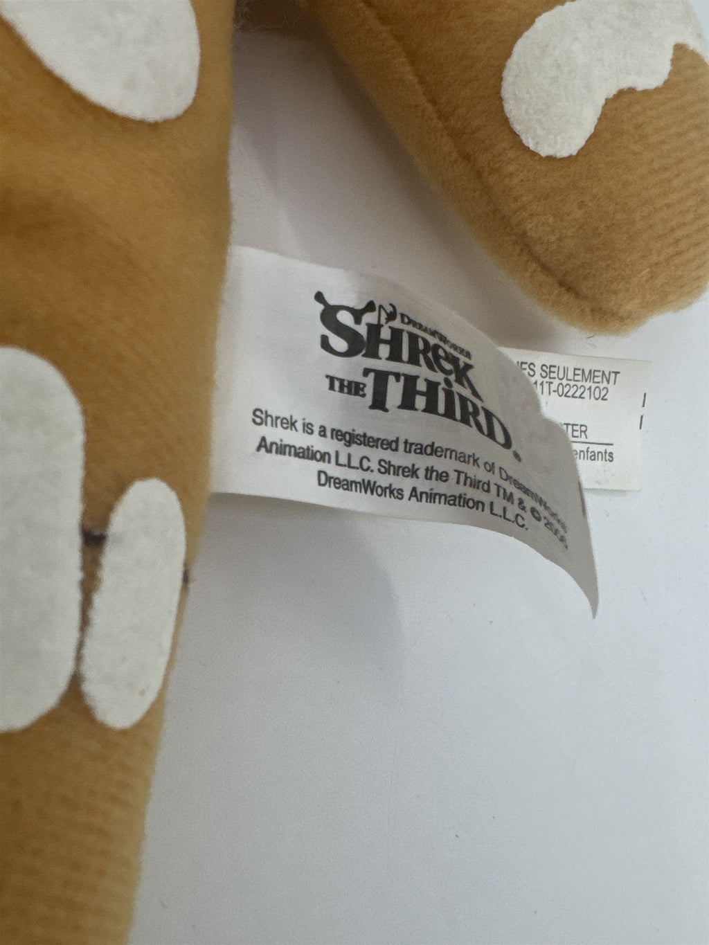 Shrek The Third Gingy Stuffed Plush Toy Gingerbread By Namco