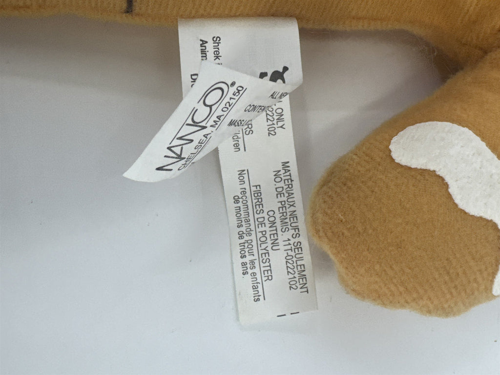 Shrek The Third Gingy Stuffed Plush Toy Gingerbread By Namco
