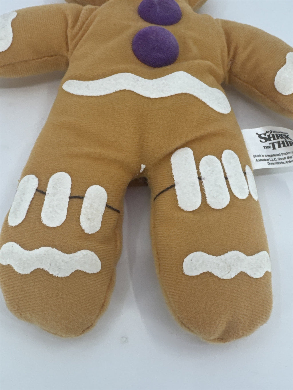 Shrek The Third Gingy Stuffed Plush Toy Gingerbread By Namco