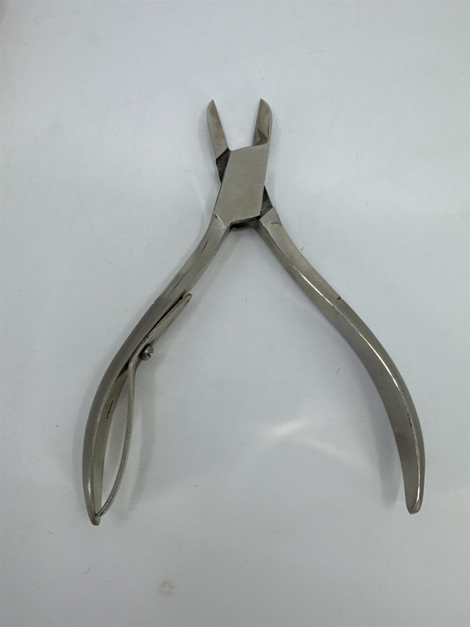 Vintage Swiss Metal Cuticle Cutters/Nail Trimmers Curved Blade