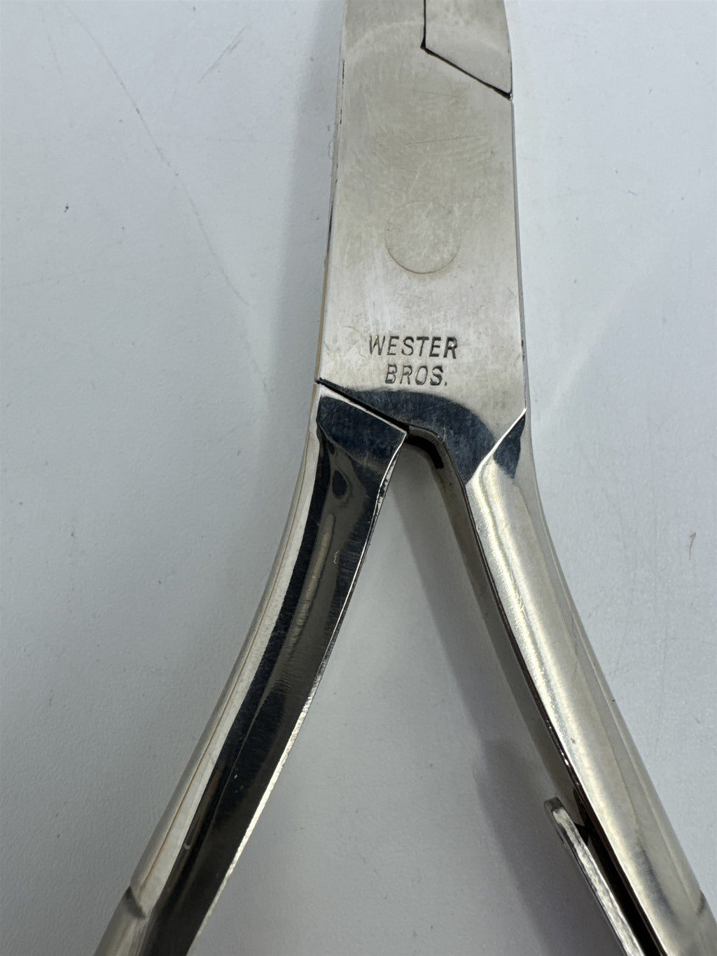 Vintage Swiss Metal Cuticle Cutters/Nail Trimmers Curved Blade