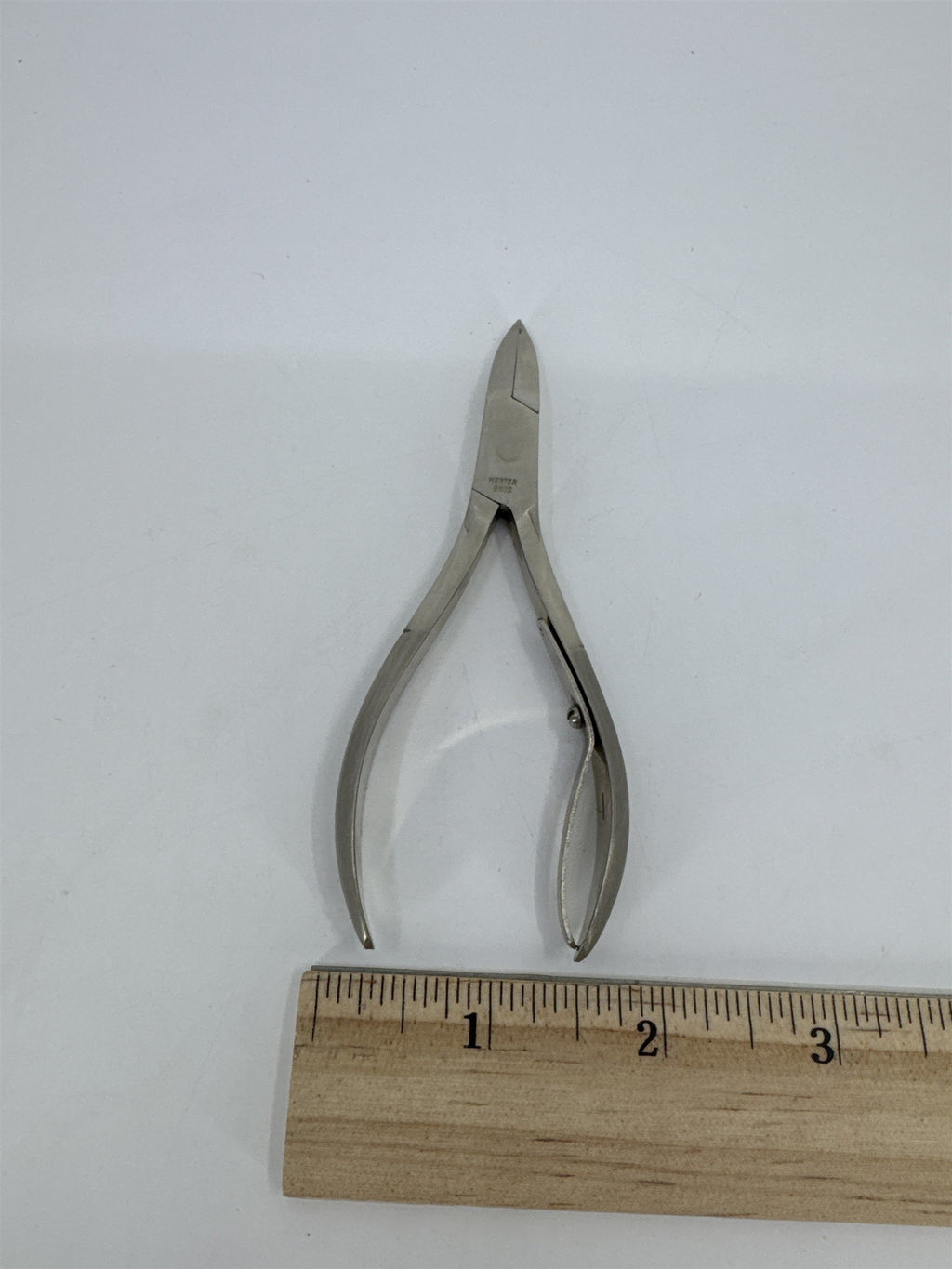 Vintage Swiss Metal Cuticle Cutters/Nail Trimmers Curved Blade