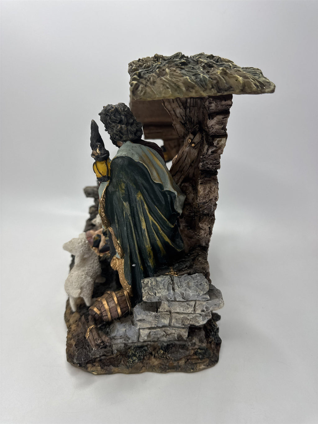 Vintage Home Interiors Holy Family Nativity Figurine Manger Scene Christmas