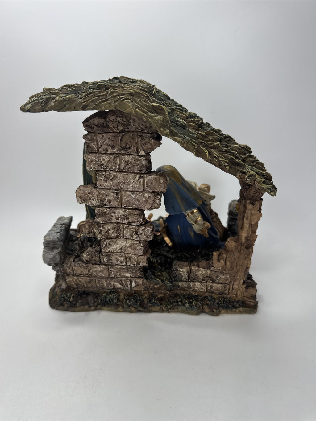 Vintage Home Interiors Holy Family Nativity Figurine Manger Scene Christmas
