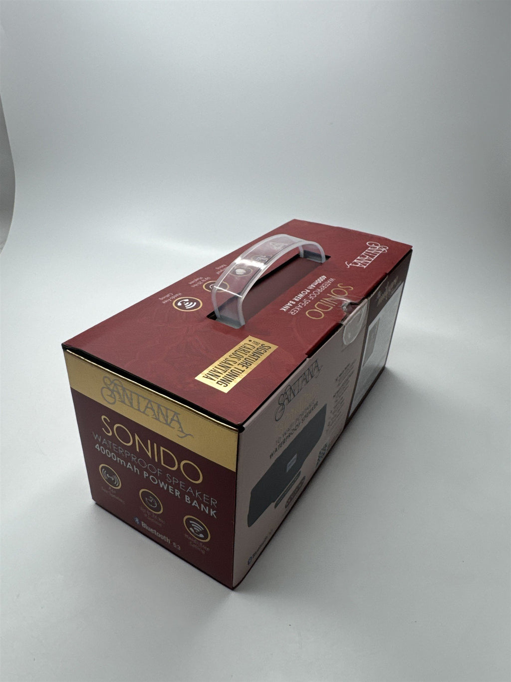 NEW Santana Sonido Bluetooth 5.3 Waterproof Speaker 4000mAh Power Bank NIB
