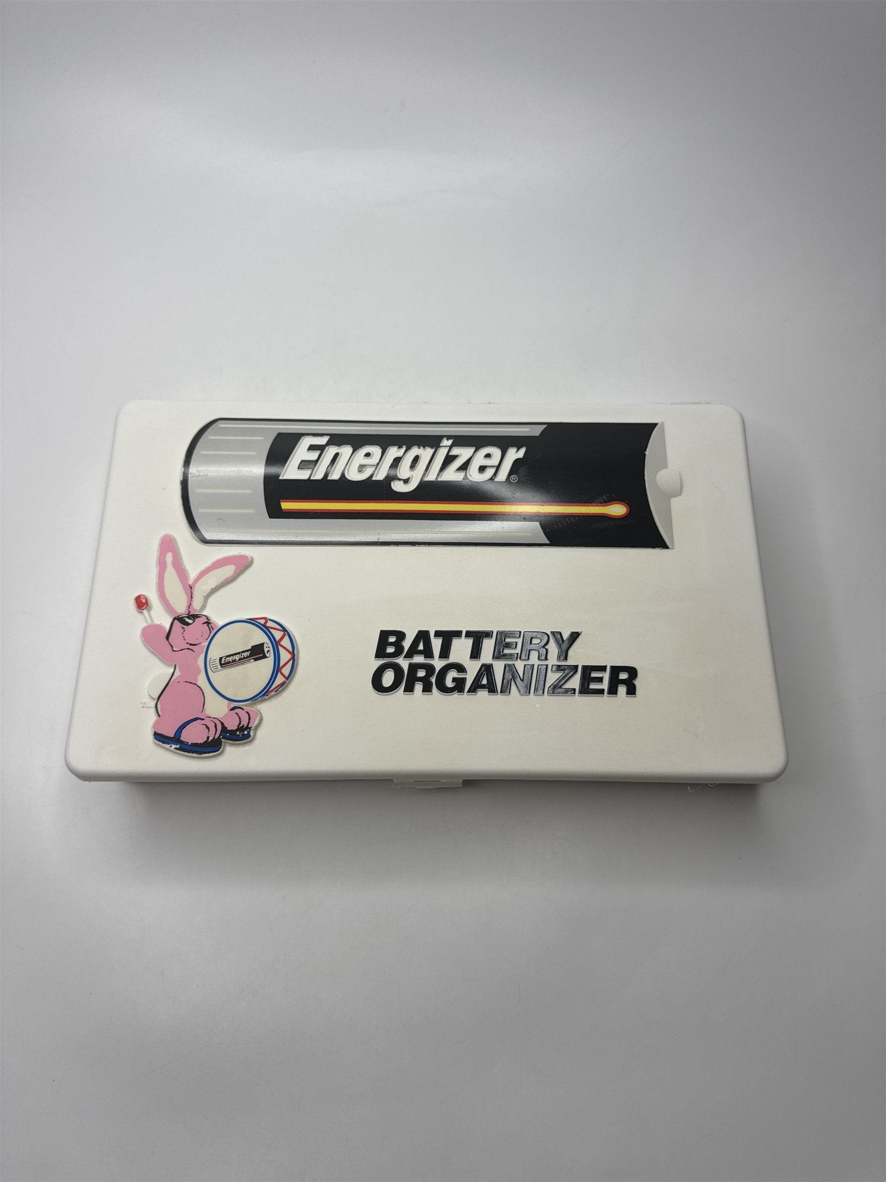VTG Energizer Battery Organizer Storage Box D C AA AAA Tester Case