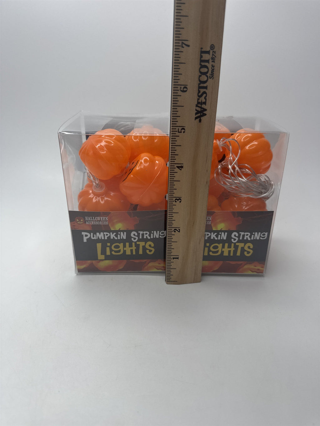 Set of 2 Boxes Pumpkin String Lights Halloween Accessories Orange Decor NEW