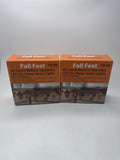 Set of 2 NEW Fall Fest 20ct LED DIY Paper Acorn String Lights Timer NIB