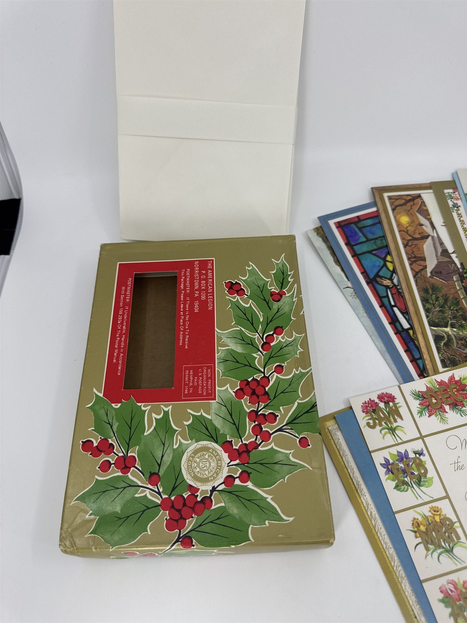 Vintage Religious Christmas Card Lot 20 NOS Assorted Lot Famous Artist Studios