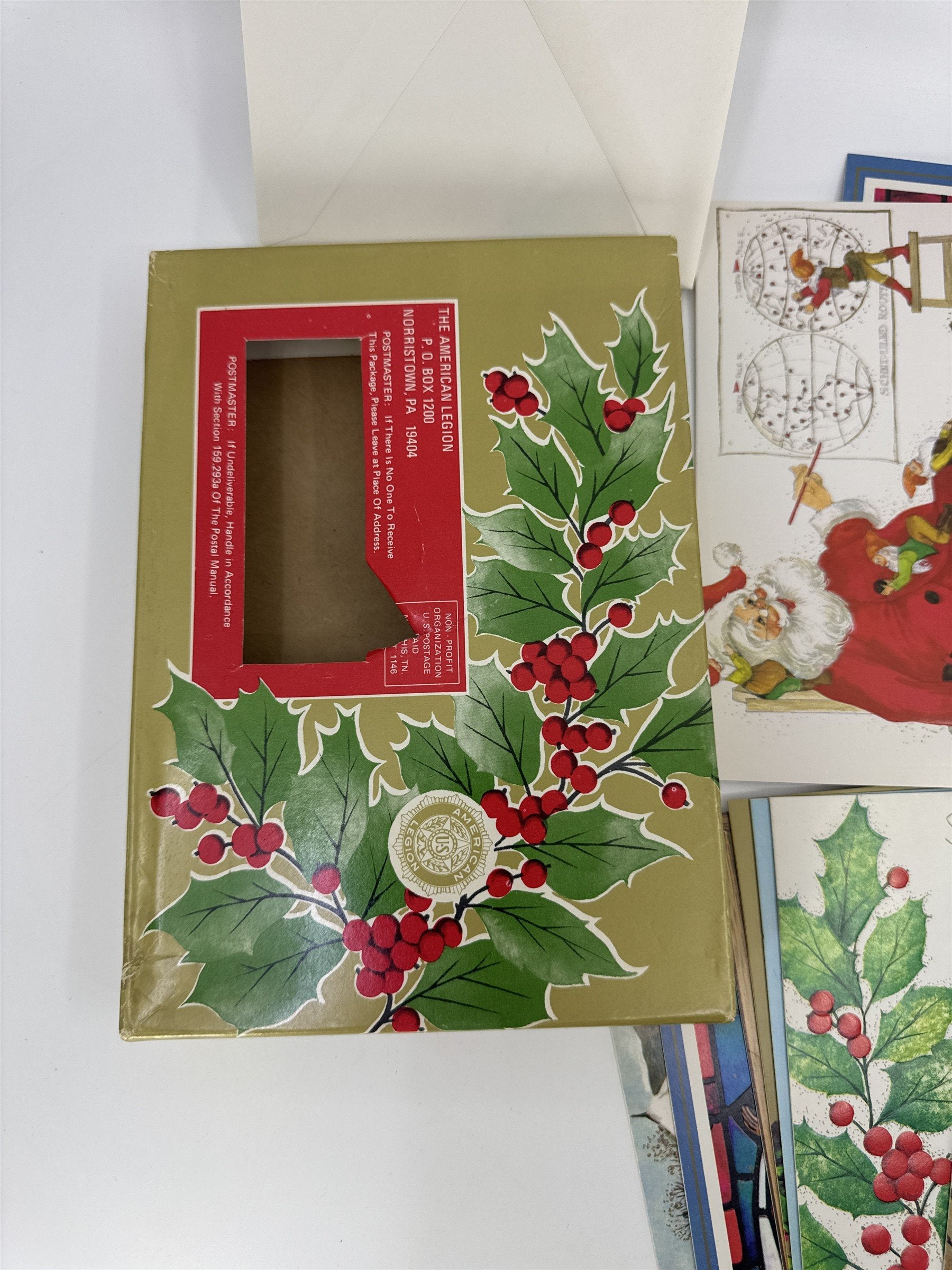Vintage Religious Christmas Card Lot 20 NOS Assorted Lot Famous Artist Studios
