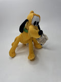 Disney Pluto Plush Toy Stuffed Animal Yellow Dog Mickey Mouse Friends